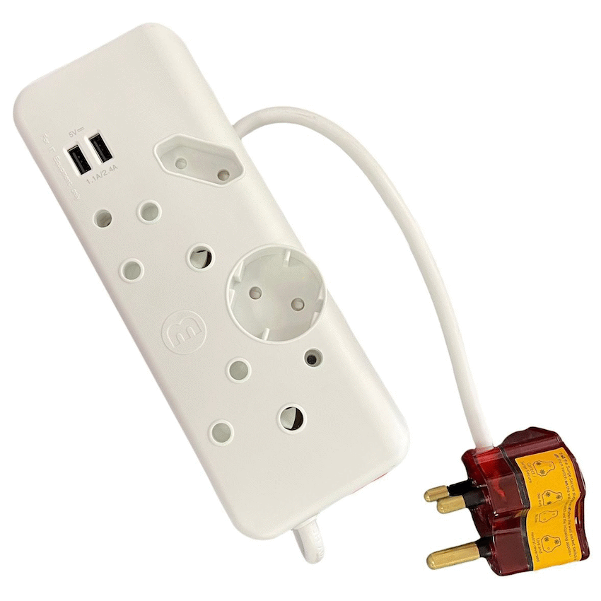 Ellies 4-Way High Surge Multiplug