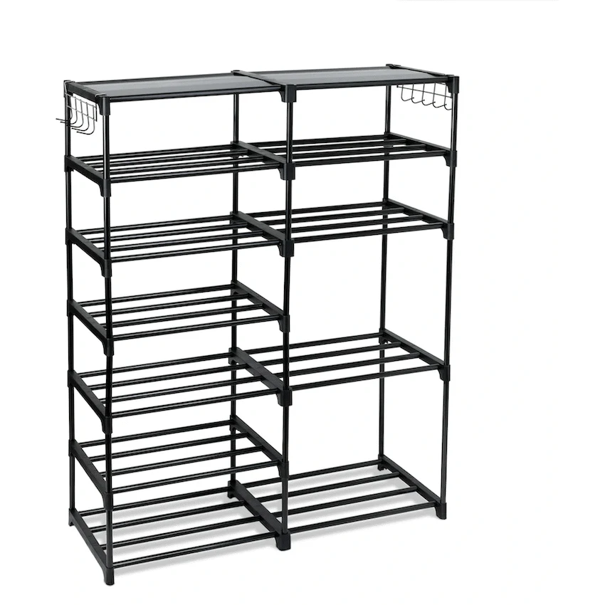 Everfurn Myra Show Rack - Black