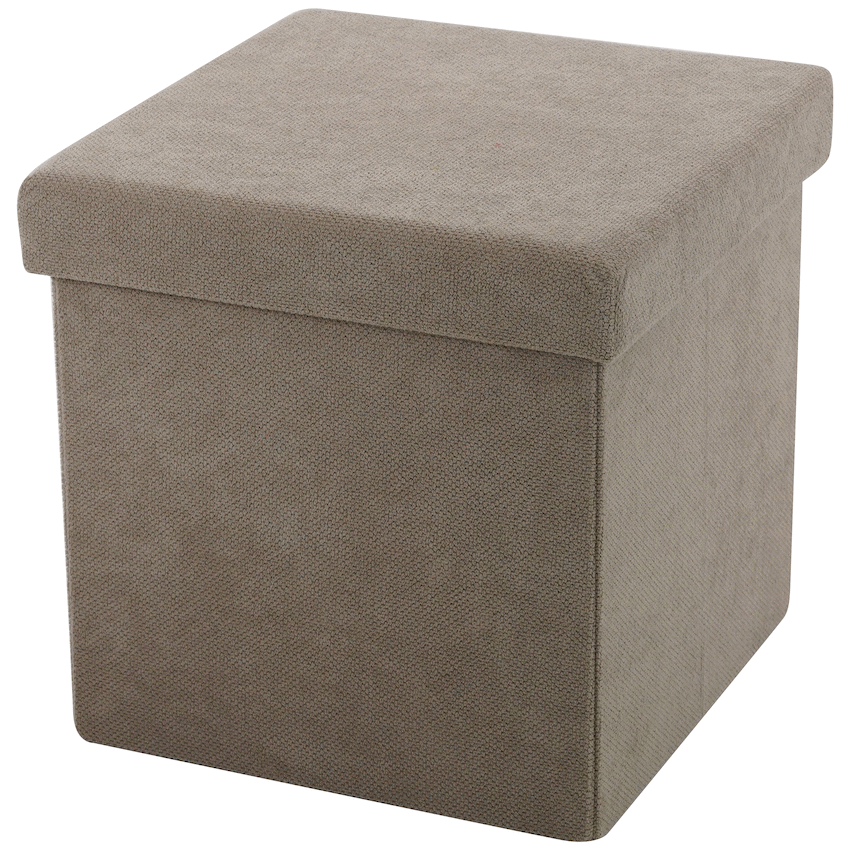 Everfurn Dreambox Ottoman with Storage - Brown