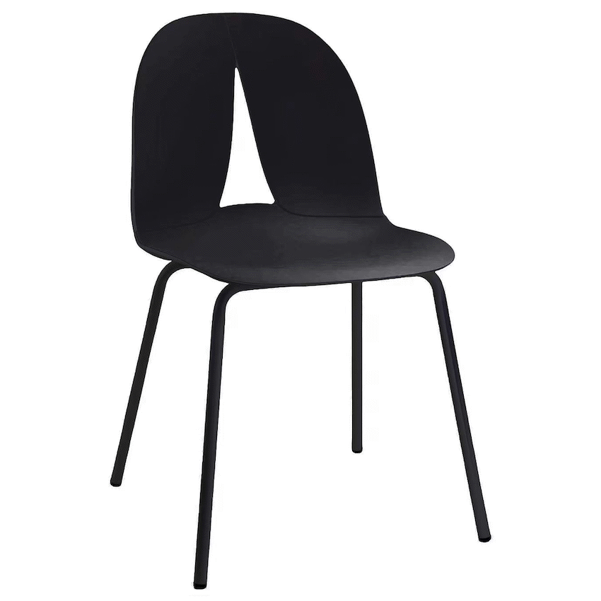 Bruno Dining Chair  - Black