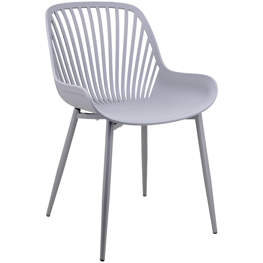 Berlin Dining Chair  - Grey