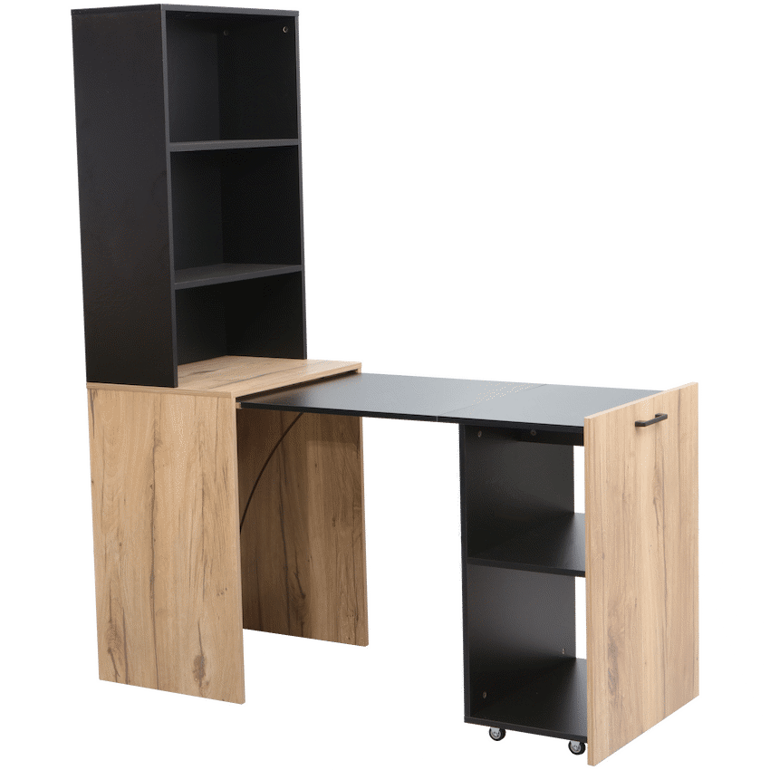 Adaptive Desk, With Bookshelf