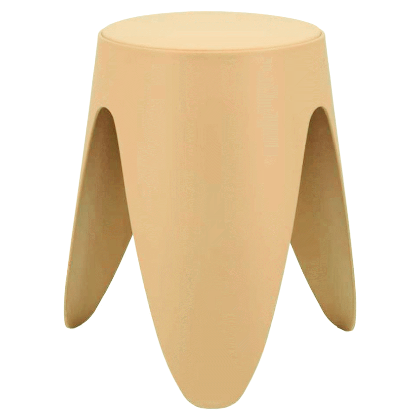 Tulip Stool - Yellow