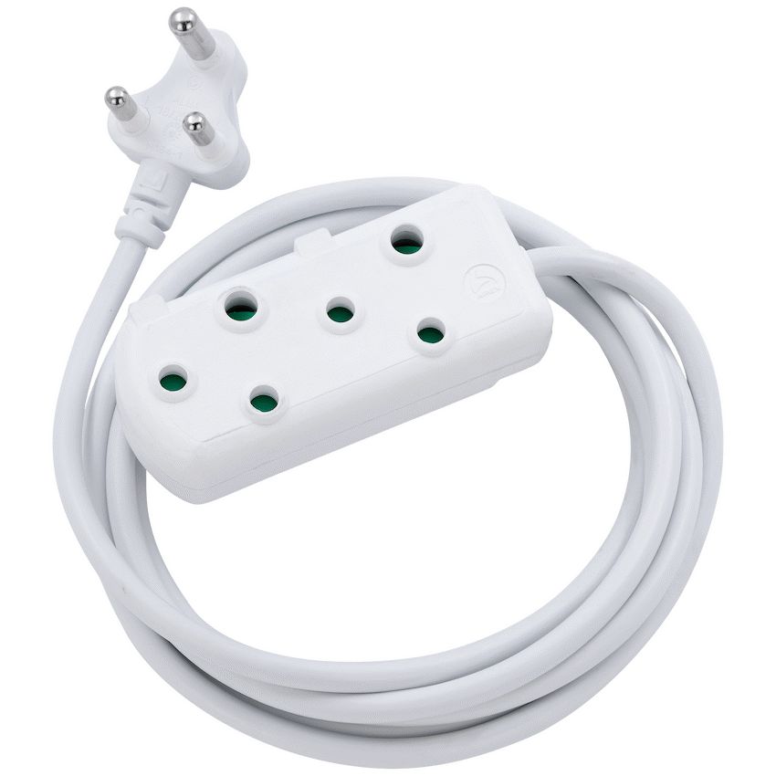 Ellies Side-by-Side Heavy-Duty Extension Lead - 5m