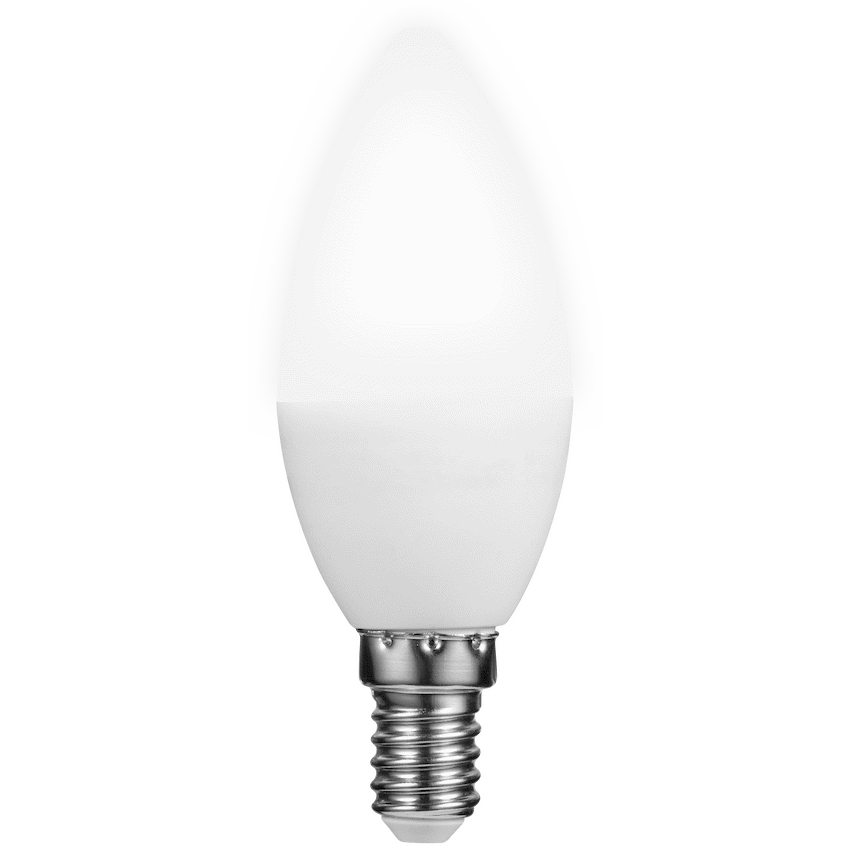 Ellies 5w C37 Residential Candle Stick Bulb E14 CW