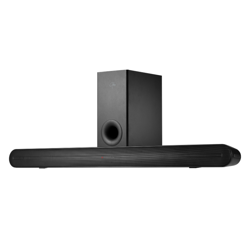 Gibson Clarke Cambridge Series 2.1 160w Soundbar with Wireless Subwoofer - Black