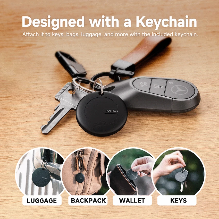 MiTag Android Tag with Keyring - 4 Pack - Image 8