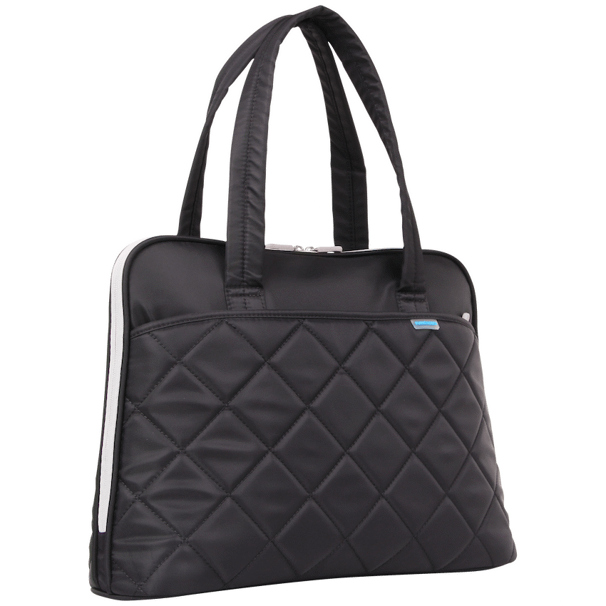 Kingsons 14.1" black shoulder laptop bag - Ladies in fashion - Image 2
