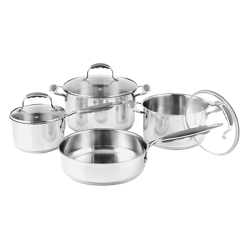 Legend Classic Chef 7 Piece Stainless Steel Cookware Set