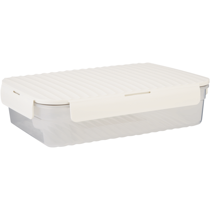 LocknLock Wave container 2.2lt white ( Order in Qty of 8)