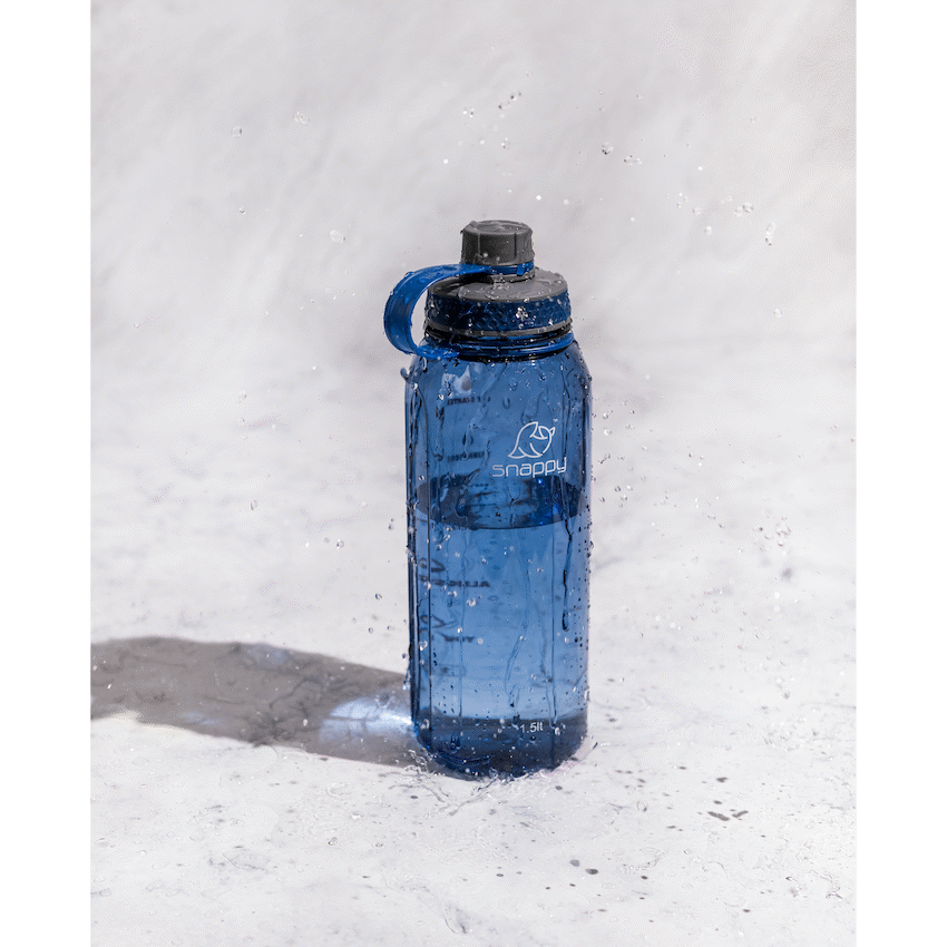 Snappy Tritan Bottle 1.5lt Blue ( Order in Qty of 10)