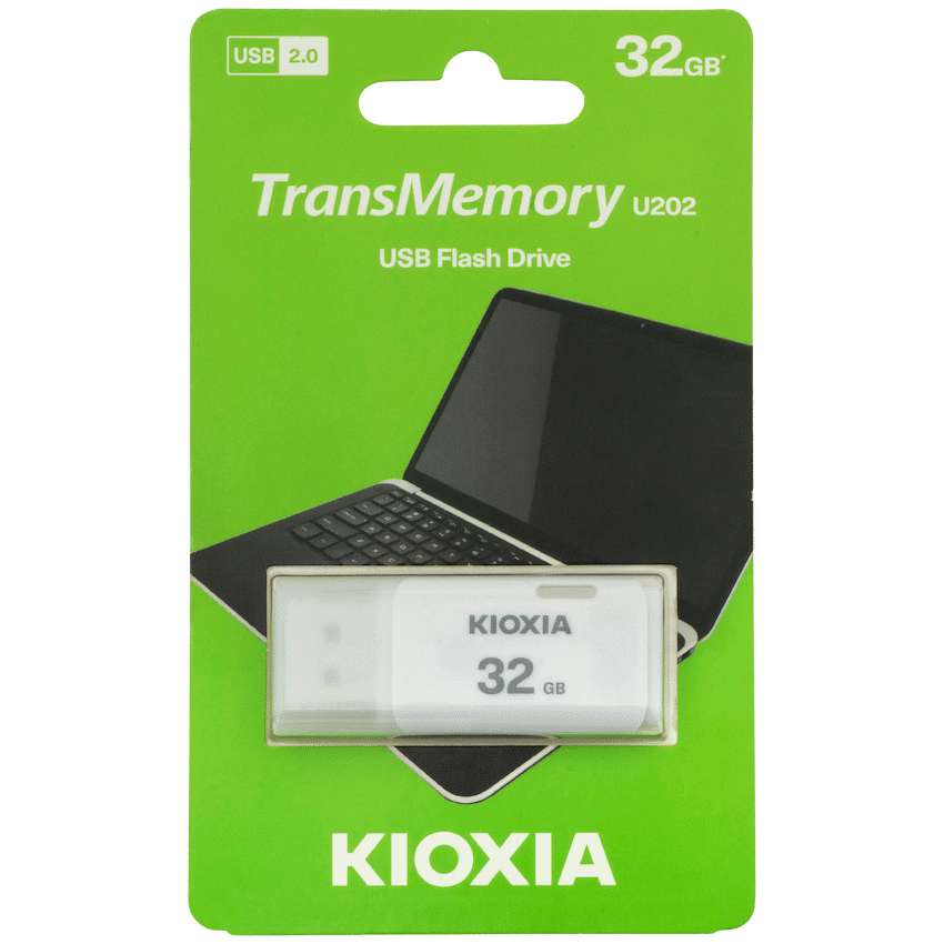 Kioxia 32GB USB 2.0-White
