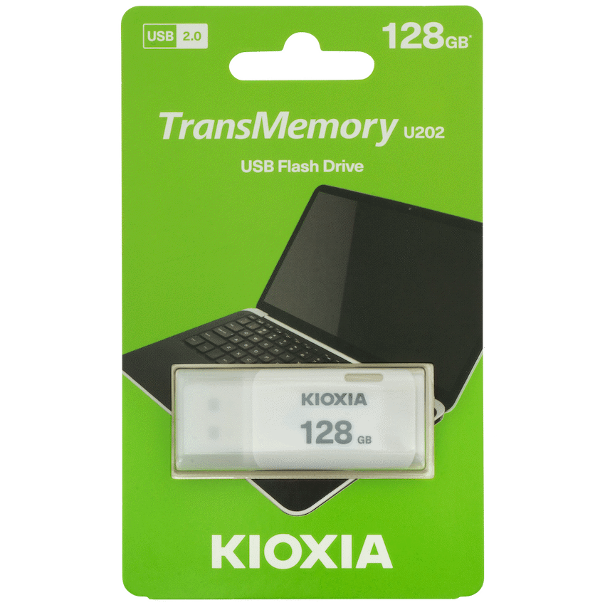 Kioxia 128GB USB 2.0-White
