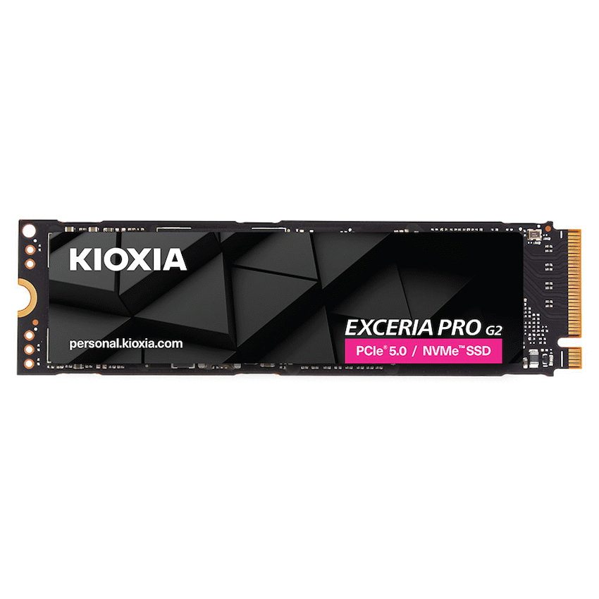 KIOXIA EXCERIA PRO G2 NVMeTM Series/PCIE 5/M.2 2280 1000GB (14,400 / 12,700) / 2.0M