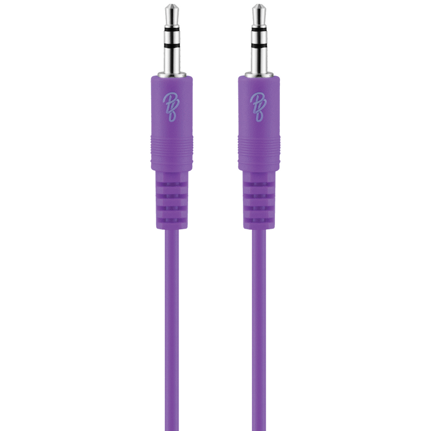 Pro Bass Unite Series - Boxed Auxiliary Cable - Purple
