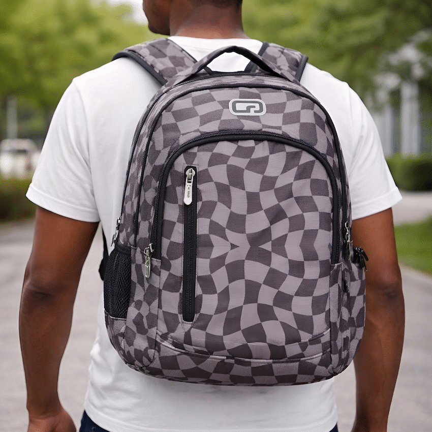 Quest Checker Senior Scholar Backpack Grey - Image 6