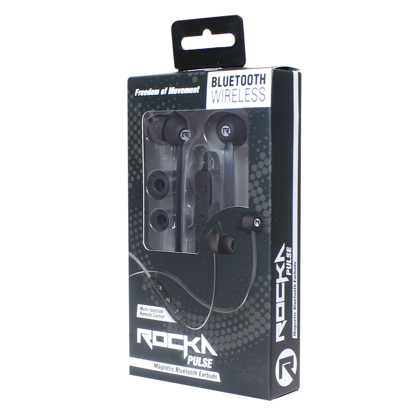 Rocka Pulse Bluetooth Earbud - Black image 2