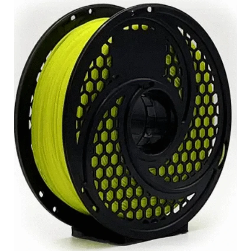 SA Filament PLA UV Neon Filament 1kg - Lunar Yellow