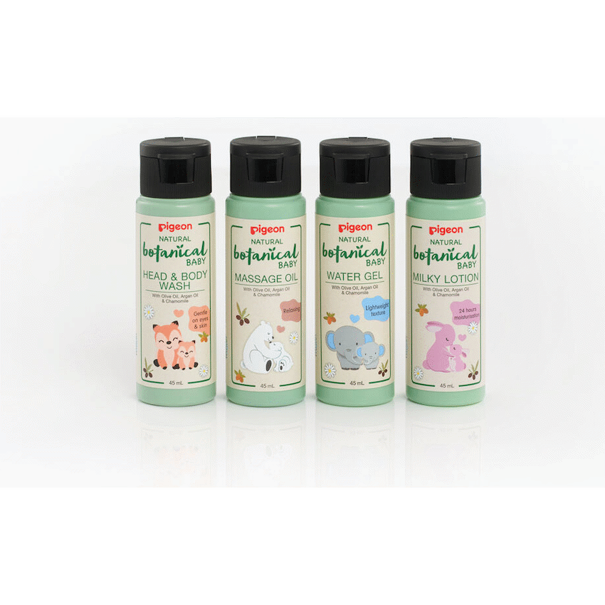 Pigeon - Baby Travel Set Natural Botanical