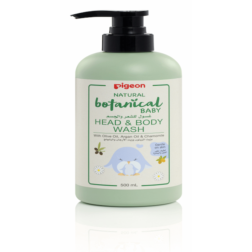 Pigeon - HEAD & BODY WASH 500ML NATURAL BOTANICAL