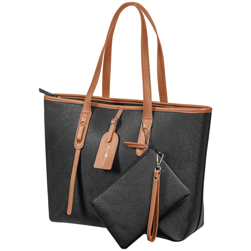 Supanova Elara Ladies 15.6" Laptop Tote Bag Black