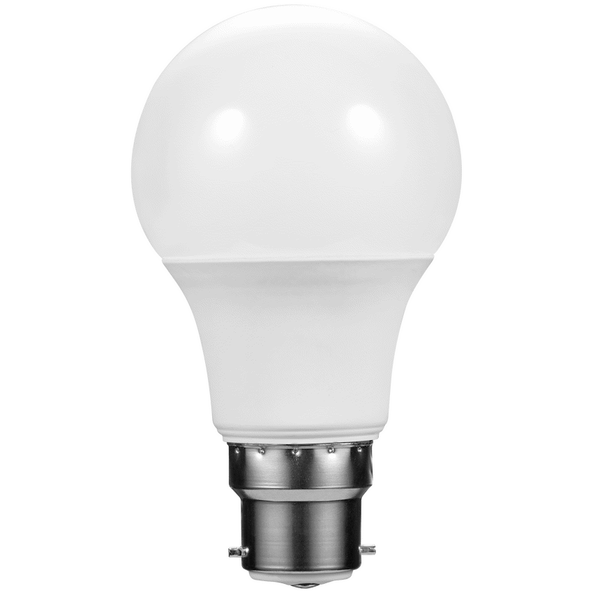 Switched 5w A60 Light Bulb B22 - Cool White