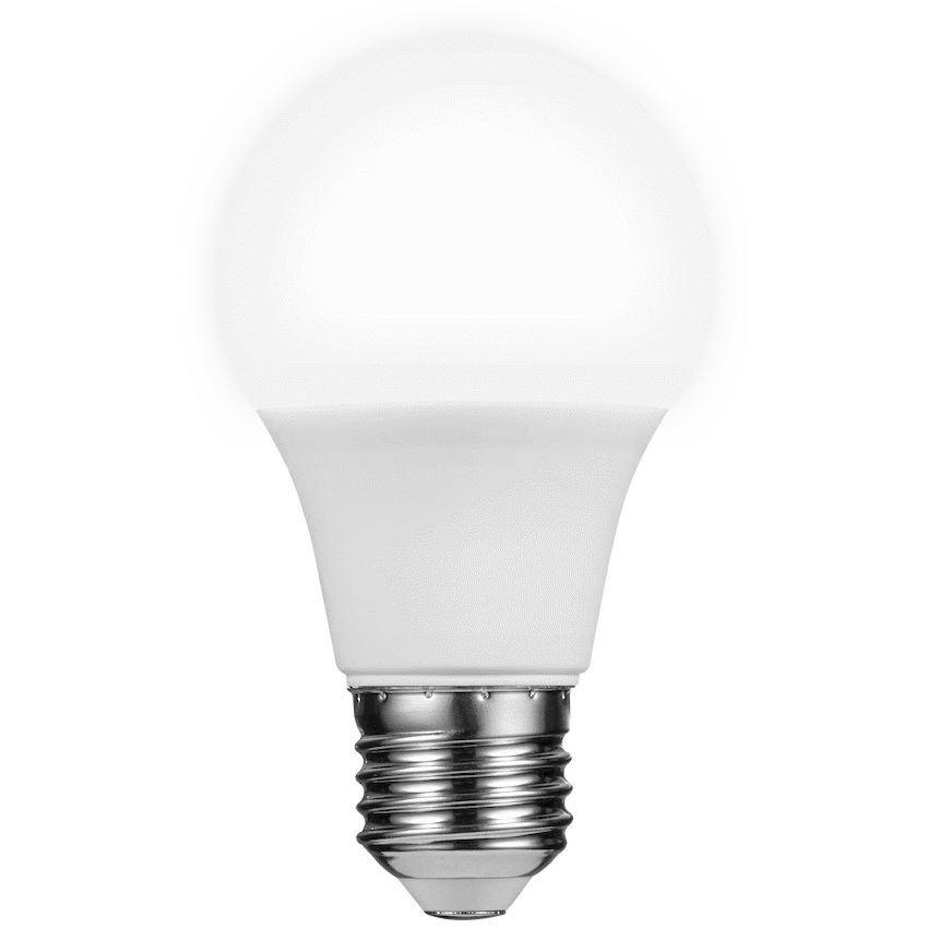 Switched 5w A60 Light Bulb E27 - Cool White