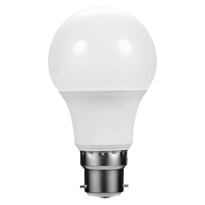 Switched 7w A60 Light Bulb B22 - Warm White