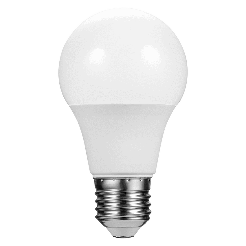 Switched 7w A60 Light Bulb E27 - Cool White