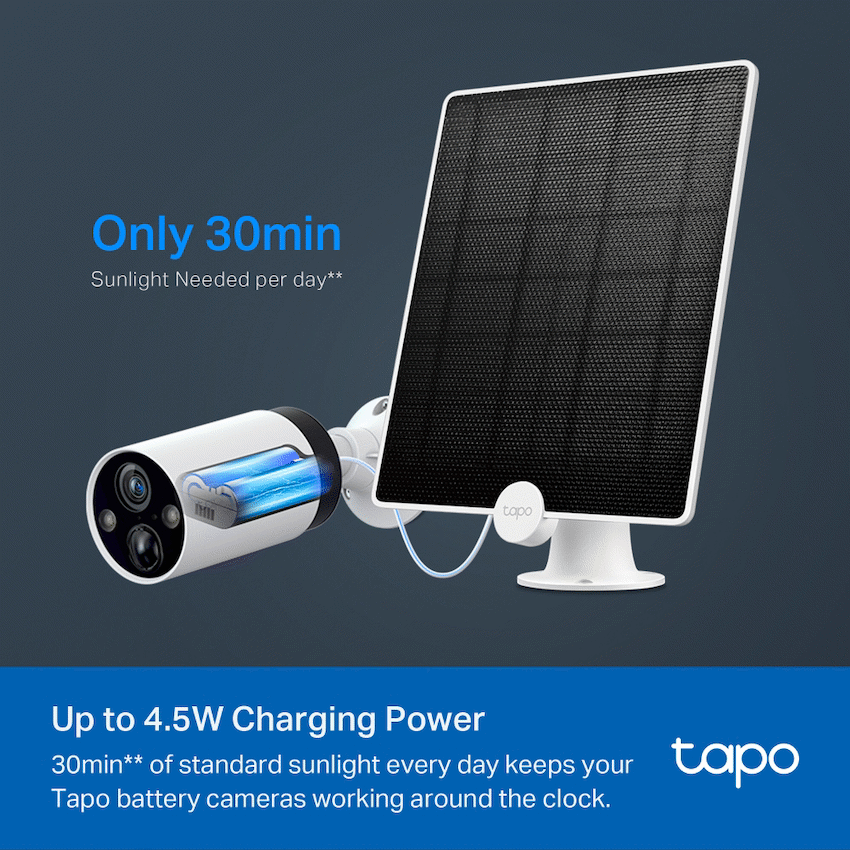 TP-Link Tapo A200 4.5w Solar Panel image 2