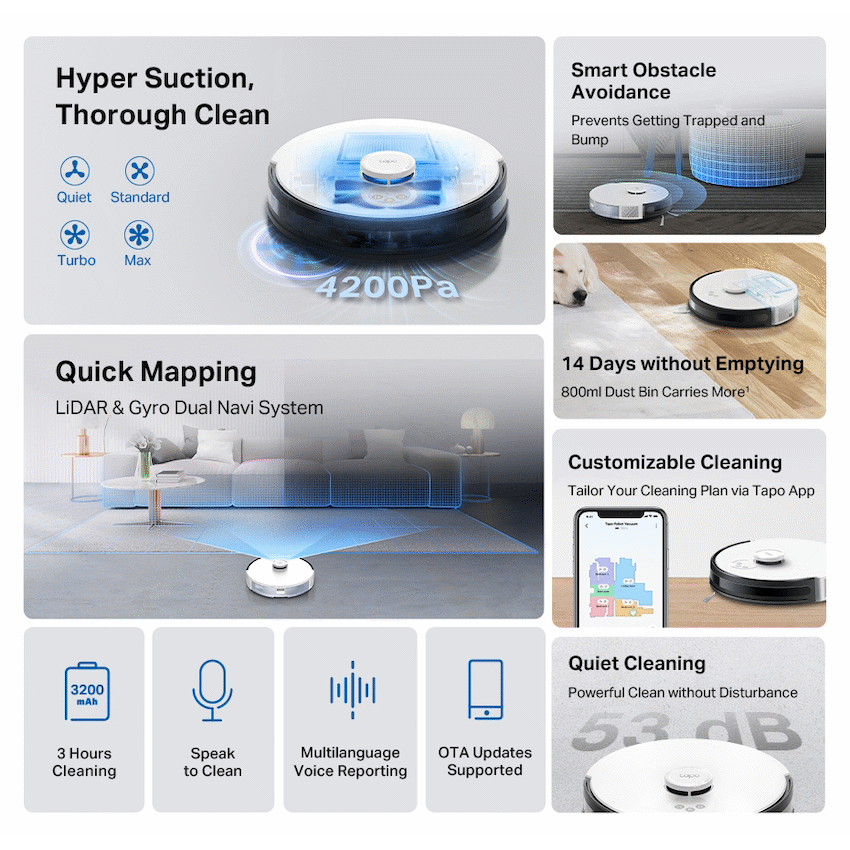 LiDAR Navigation Robot Vacuum image 5