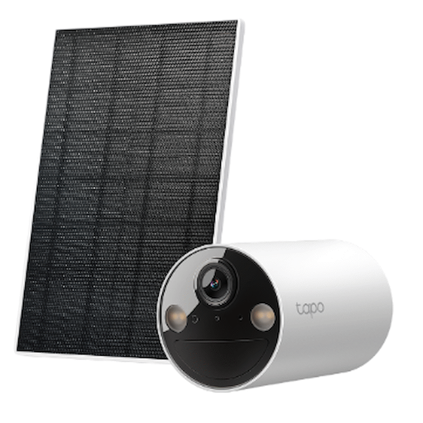 Solar-Powered Security Camera Kit