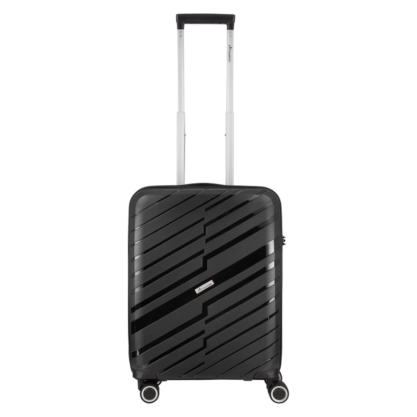 Travelwize Java PP 4-Wheel Spinner 75cm Luggage - Black