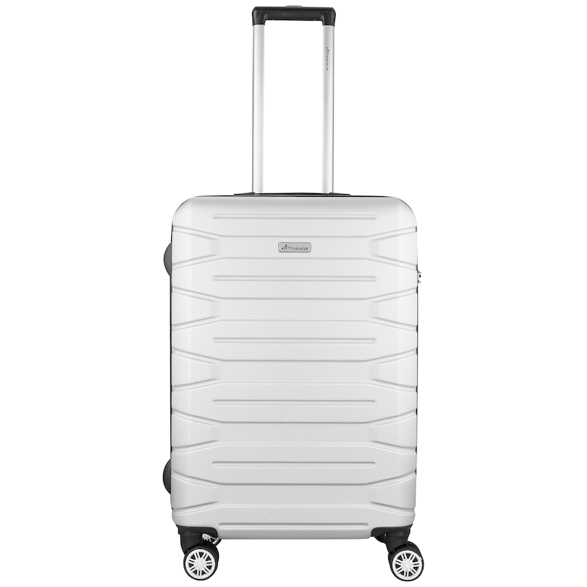 Travelwize Cabana ABS 4-Wheel Spinner 65cm Luggage - Platinum