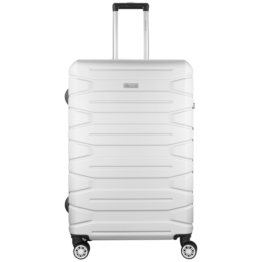 Travelwize Cabana ABS 4-Wheel Spinner 75cm Luggage - Platinum