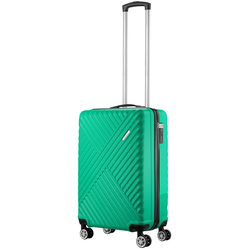 Travelwize Astra ABS 55cm 4-Wheel Spinner Luggage - Jade