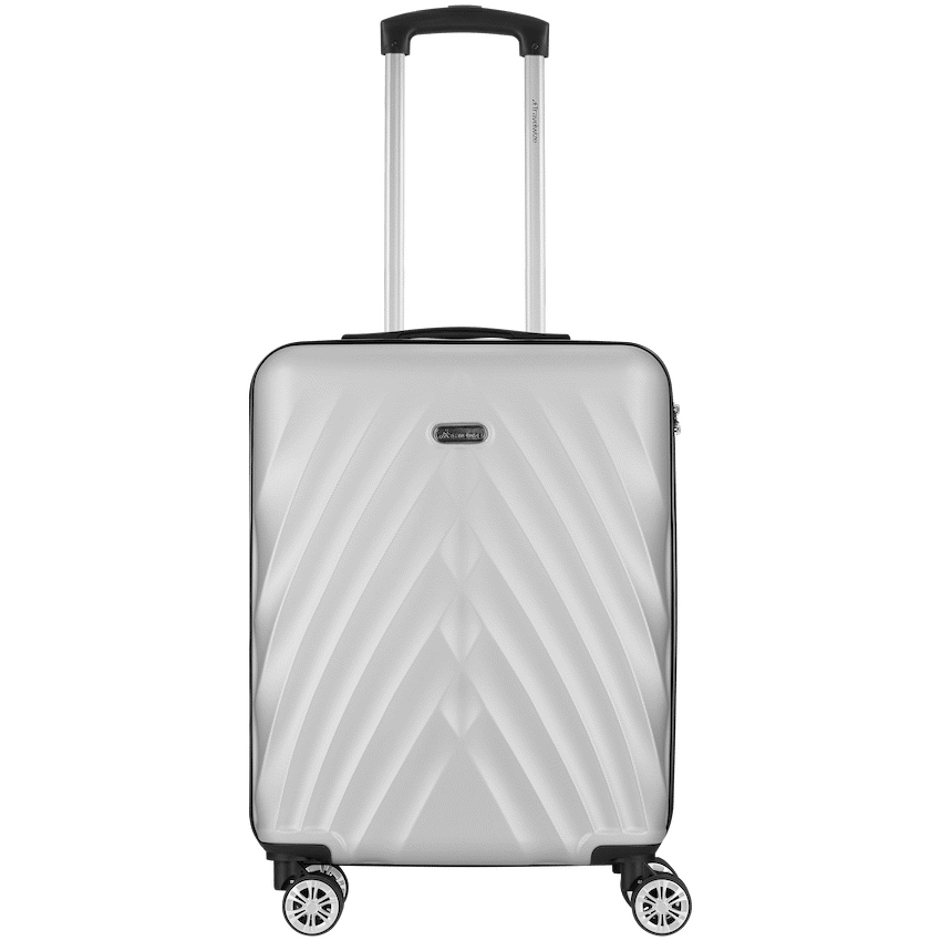 Travelwize Terra ABS 67cm 4-Wheel Spinner Luggage - Silver