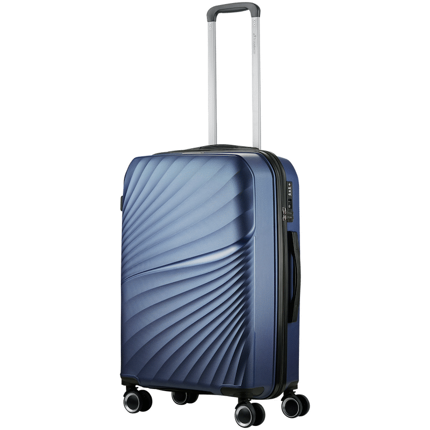 Travelwize Quartz PP 66cm 4-Wheels Spinner Luggage - Navy