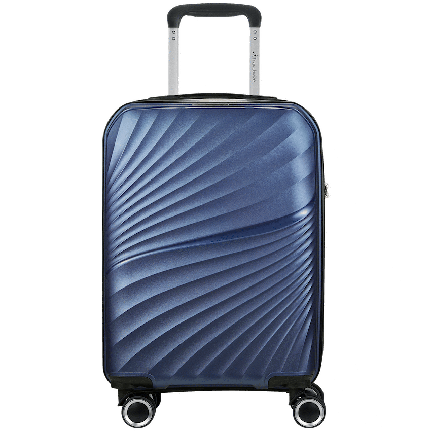 Travelwize Quartz PP 76cm 4-Wheel Spinner Luggage - Navy