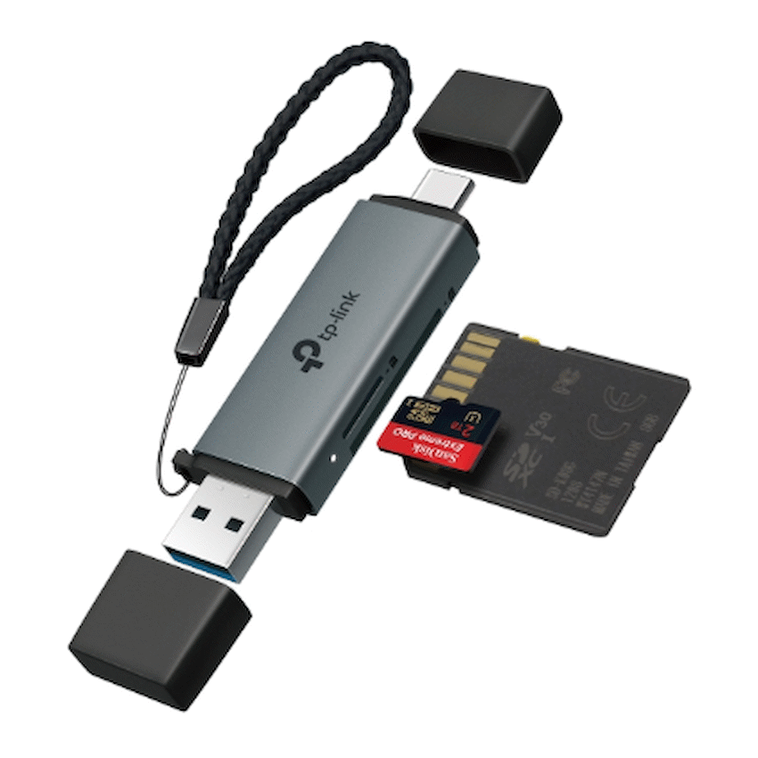 USB3.0 Type-C & Type-A to SD & microSD 3.0 Adapter