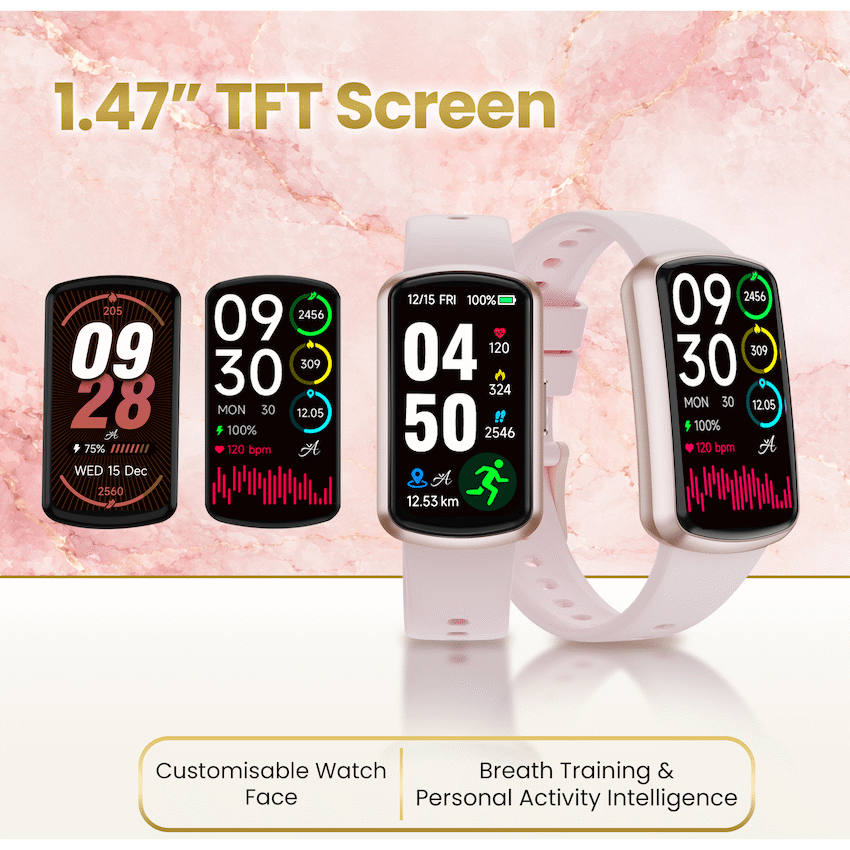 Volkano Ayla Collection Fitness Smartwatch - Gold - Image 4