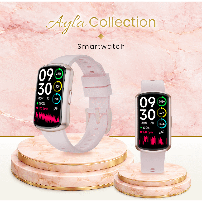 Volkano Ayla Collection Fitness Smartwatch - Gold - Image 6