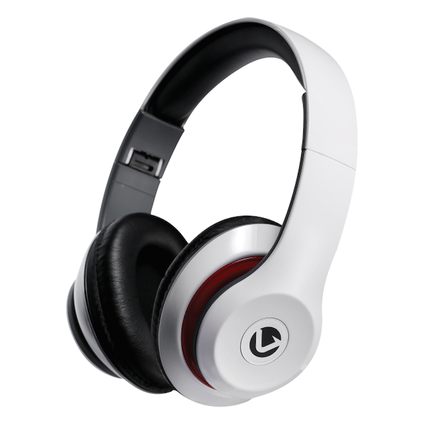 Volkano Falcon Series Headphones with Microphone - White