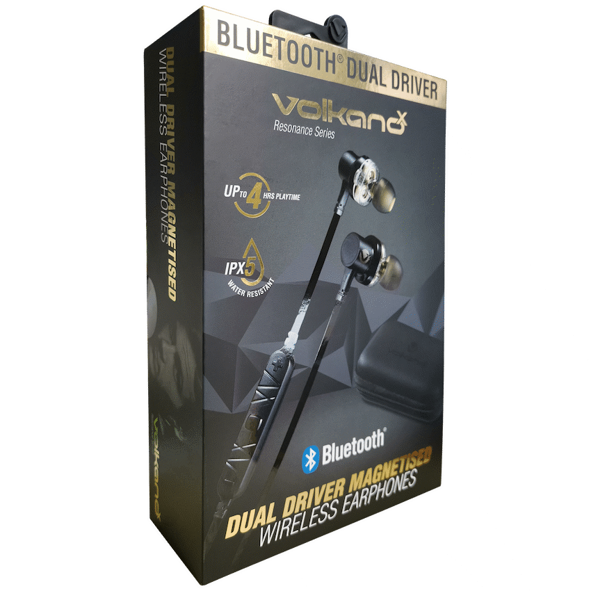 VolkanoX Resonance Series Dual Driver Bluetooth Earphones image 2
