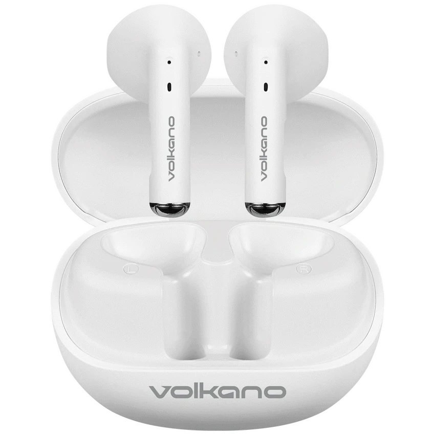 Volkano Buds X3 TWS Earphones with ENC - White