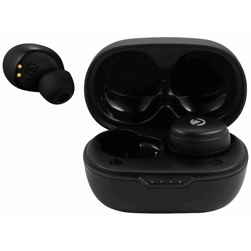 Volkano Sagittarius Series TWS Earphones + Charging Case - Black
