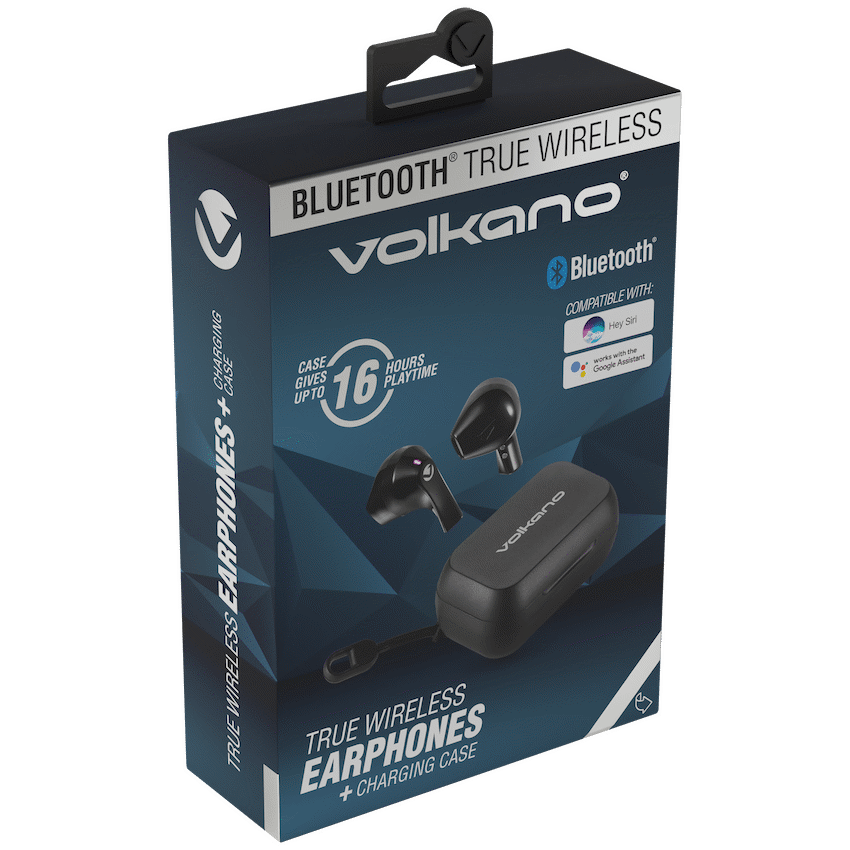 Volkano Equinox Series True Wireless Earphones - Black image 2