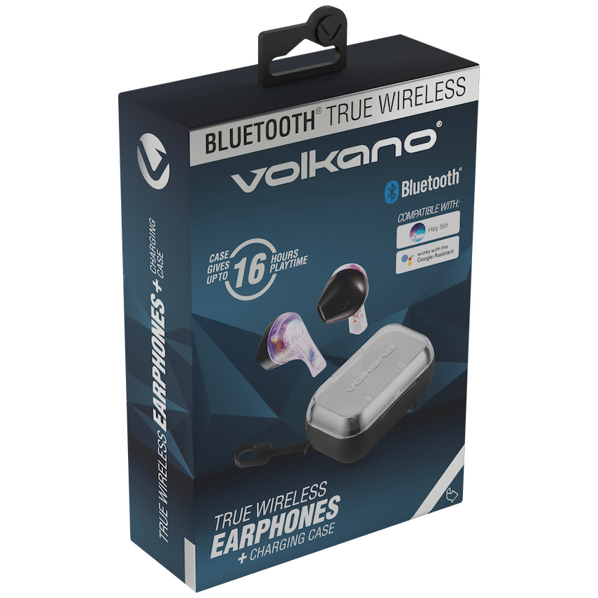 Volkano Equinox Series True Wireless Earphones - Clear image 2