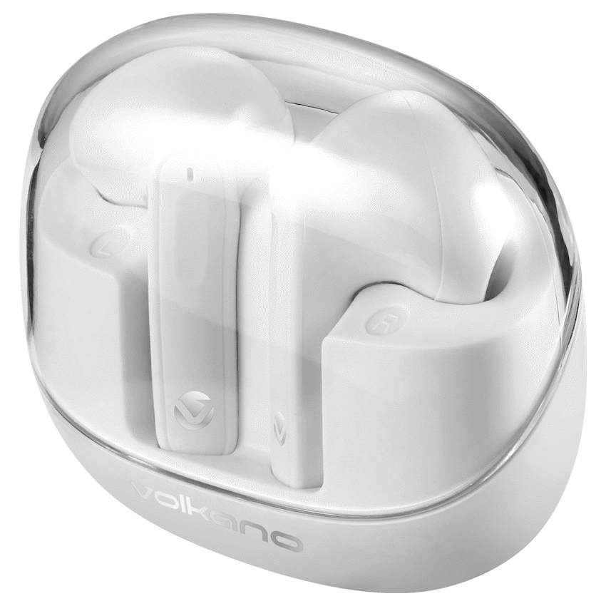 Volkano Pure Pods TWS Earphones  - White image 2
