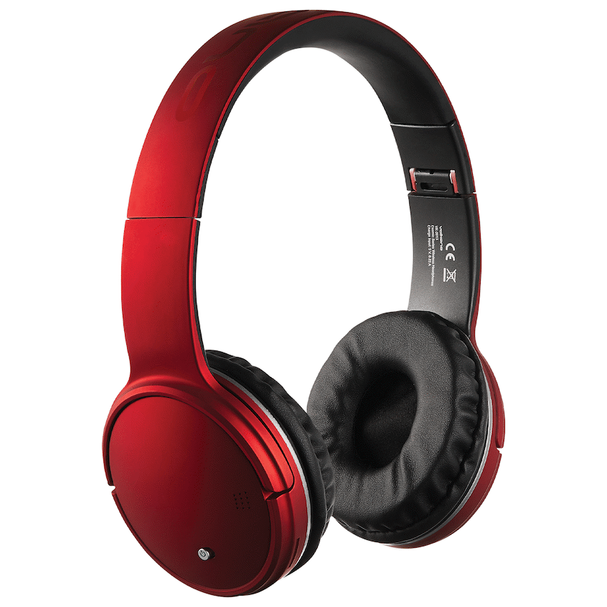 Volkano Cosmic Series Bluetooth Headphones - Red image 6